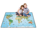 Legetæppe: Verden - 1,4 x 2 meter. - Billede 1
