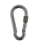 Karabinhage 10 mm med skruelås - Billede 1