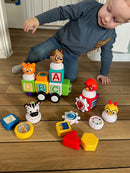 Baby Einstein Connectables - Connect & Create - Magnetiske Aktivitetsklodser - 6 mdr