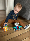 Baby Einstein Connectables - Dive & Soar - Magnetiske Aktivitetsklodser - 6 mdr