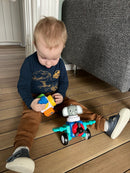 Baby Einstein Connectables - Dive & Soar - Magnetiske Aktivitetsklodser - 6 mdr