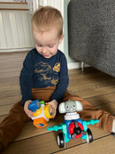 Baby Einstein Connectables - Dive & Soar - Magnetiske Aktivitetsklodser - 6 mdr