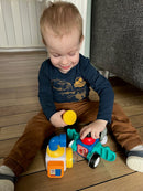 Baby Einstein Connectables - Dive & Soar - Magnetiske Aktivitetsklodser - 6 mdr