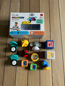 Baby Einstein Connectables - Dive & Soar - Magnetiske Aktivitetsklodser - 6 mdr