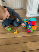 Baby Einstein Connectables - Bridge & Learn - Magnetiske Aktivitetsklodser - 6 mdr