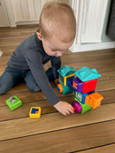 Baby Einstein Connectables - Bridge & Learn - Magnetiske Aktivitetsklodser - 6 mdr