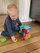 Baby Einstein Connectables - Bridge & Learn - Magnetiske Aktivitetsklodser - 6 mdr