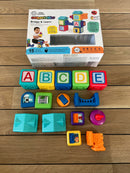 Baby Einstein Connectables - Bridge & Learn - Magnetiske Aktivitetsklodser - 6 mdr