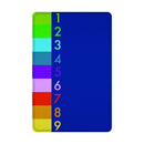 Legetæppe: Tal & Farver - 1,4 x 2 meter. - Billede 1