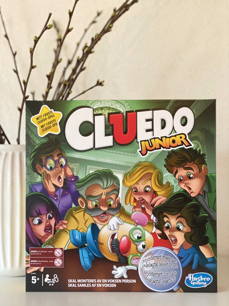 Cluedo Junior spillet - Hasbro Gaming - fra 5 år - Billede 1