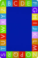 Legetæppe med Alfabet - 2x3 meter. - Billede 1