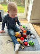 Baby Einstein Connectables - Click & Create - Magnetiske Aktivitetsklodser - 6 mdr