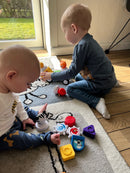 Baby Einstein Connectables - Click & Create - Magnetiske Aktivitetsklodser - 6 mdr