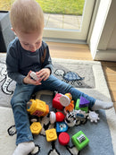 Baby Einstein Connectables - Click & Create - Magnetiske Aktivitetsklodser - 6 mdr