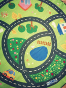 Legetæppe - Vejbane & By - Rundt - Ø:200 cm - Billede 1