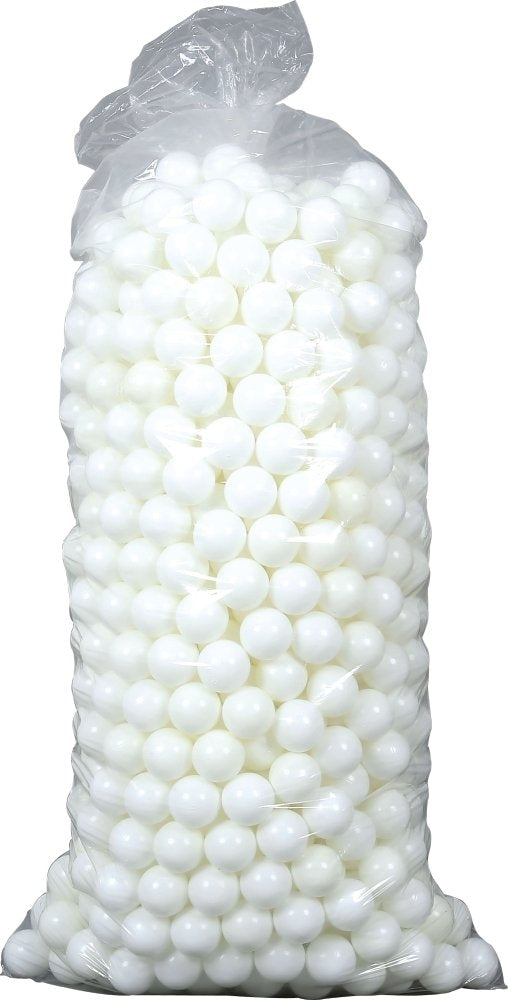 Bolde til boldbad - Pose med hvide bolde - 750 stk. - Billede 1