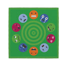 Legetæppe med Følelser - 2 x 2 meter - Grøn - Achoka - Billede 1
