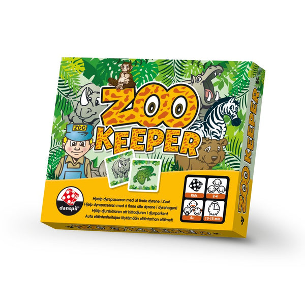 Zookeeper Børnespil fra Danspil - Fra 4 år - Billede 1