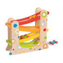 Bilbane i træ inkl. 3 biler - Billede 1