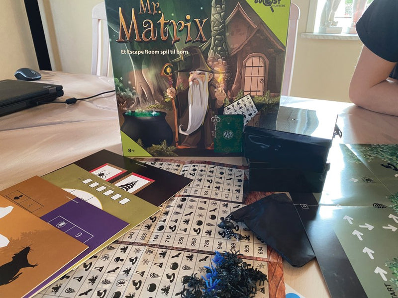 Escape Room spil for børn - Mr. Matrix - fra 8 år - Quest Hunters - Billede 1