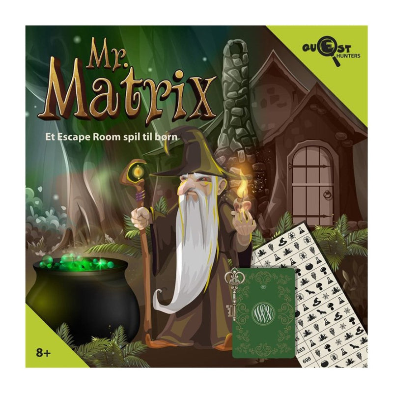 Escape Room spil for børn - Mr. Matrix - fra 8 år - Quest Hunters - Billede 1