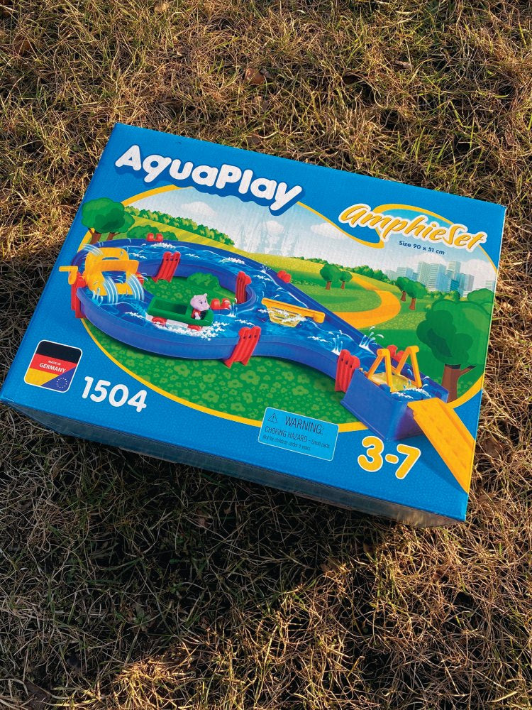 Aquaplay - Amphiesæt vandkanal inkl 1 figur og 1 båd - Fra 3 år. - Billede 1