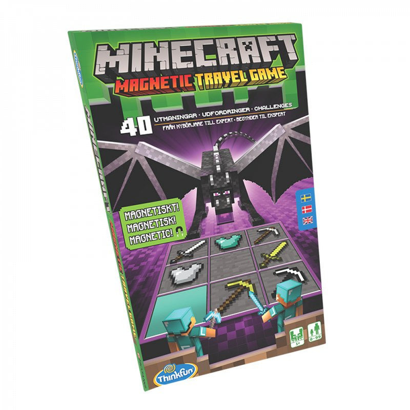 Minecraft Magnetisk IQ-spil - Fra 8 år. - Billede 1