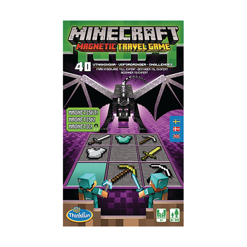 Minecraft Magnetisk IQ-spil - Fra 8 år. - Billede 1
