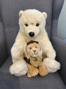 WWF Løve Tøjdyr - 23 cm - Fra 3 år. - Billede 1