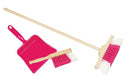 Rengørings sæt med Børnekoste og Fejeblad i træ og plast. - Billede 1
