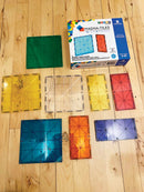 Magna-Tiles Udvidelses Sæt med 8 Rektangler - Fra 3 år. - Billede 1