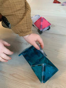 Magna-Tiles - 50 stk. transparent frosted - Grand Prix. - Billede 1