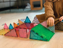 Magna-Tiles - 50 stk. transparent frosted - Grand Prix. - Billede 1