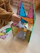 Magna-Tiles - 50 stk. transparent frosted - Grand Prix. - Billede 1