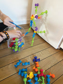 Squigz Deluxe Sugekopsæt med 50 dele - Fat Brain legetøj - Fra 3 år. - Billede 1