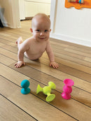 PipSquigz Sugekopsæt med 3 stk - Fat Brain babylegetøj - Fra 6 mdr. - Billede 1