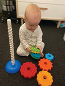 SpinAgain Stabeltårn - Fat Brain legetøj - Fra 12 mdr. - Billede 1