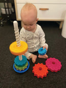 SpinAgain Stabeltårn - Fat Brain legetøj - Fra 12 mdr. - Billede 1