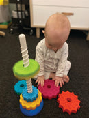 SpinAgain Stabeltårn - Fat Brain legetøj - Fra 12 mdr. - Billede 1