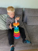 SpinAgain Stabeltårn - Fat Brain legetøj - Fra 12 mdr. - Billede 1