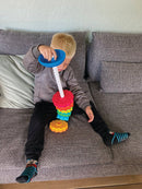 SpinAgain Stabeltårn - Fat Brain legetøj - Fra 12 mdr. - Billede 1