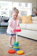 SpinAgain Stabeltårn - Fat Brain legetøj - Fra 12 mdr. - Billede 1