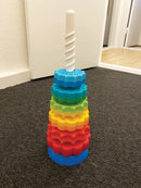 SpinAgain Stabeltårn - Fat Brain legetøj - Fra 12 mdr. - Billede 1