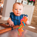 PipSquigz Loop Sugekop - Orange - Fat Brain babylegetøj - Fra 6 mdr. - Billede 1