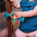 PipSquigz Loop Sugekop - Mintgrøn - Fat Brain babylegetøj - Fra 6 mdr. - Billede 1