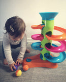 RollAgain Tower Kuglebanetårn - Fat Brain legetøj - Fra 1 år. - Billede 1