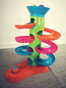 RollAgain Tower Kuglebanetårn - Fat Brain legetøj - Fra 1 år. - Billede 1