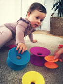 Spoolz Stabletårn - Fat Brain Babylegetøj - Fra 10 mdr. - Billede 1