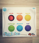 Dimpl Duo - 1 stk - Fat Brain Legetøj - Fra 1 år. - Billede 1