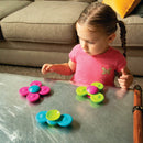 Whirly Squigz Fidget-spinnere - Fat Brain Babylegetøj - Fra 6 mdr. - Billede 1